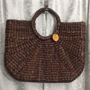 Betmar straw handbag